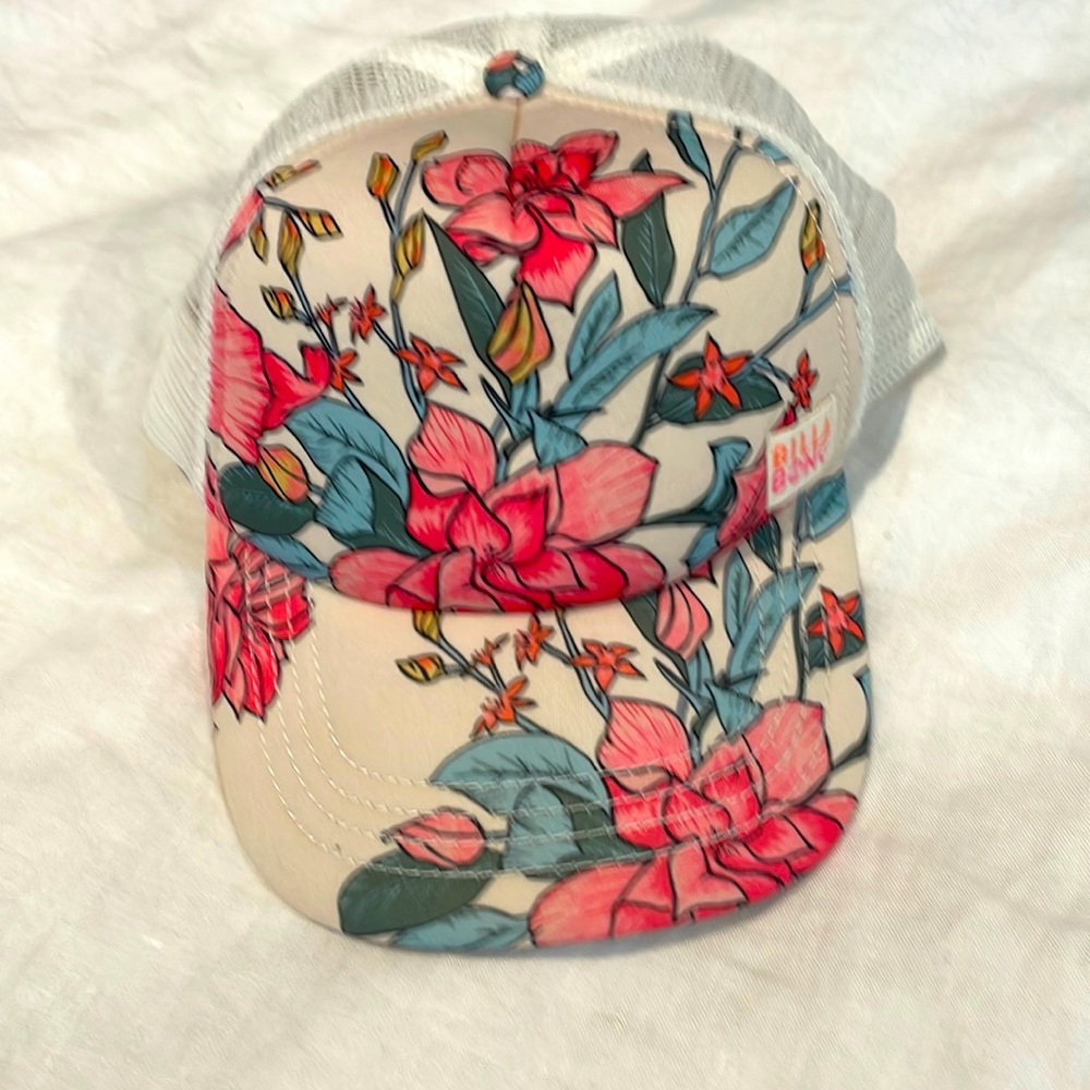 Floral BillaBong adjustable cap